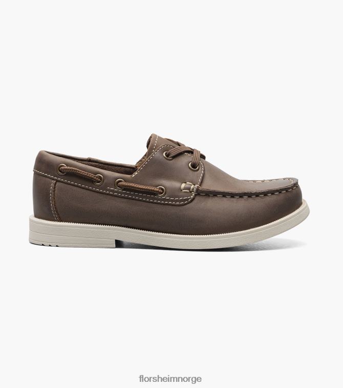 nei Florsheim barn fottøy krokket jr. moc toe båtsko brun lm 08PX62422