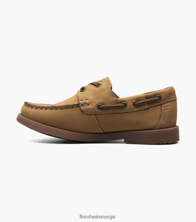 nei Florsheim barn fottøy krokket jr. moc toe båtsko tan 08PX62424