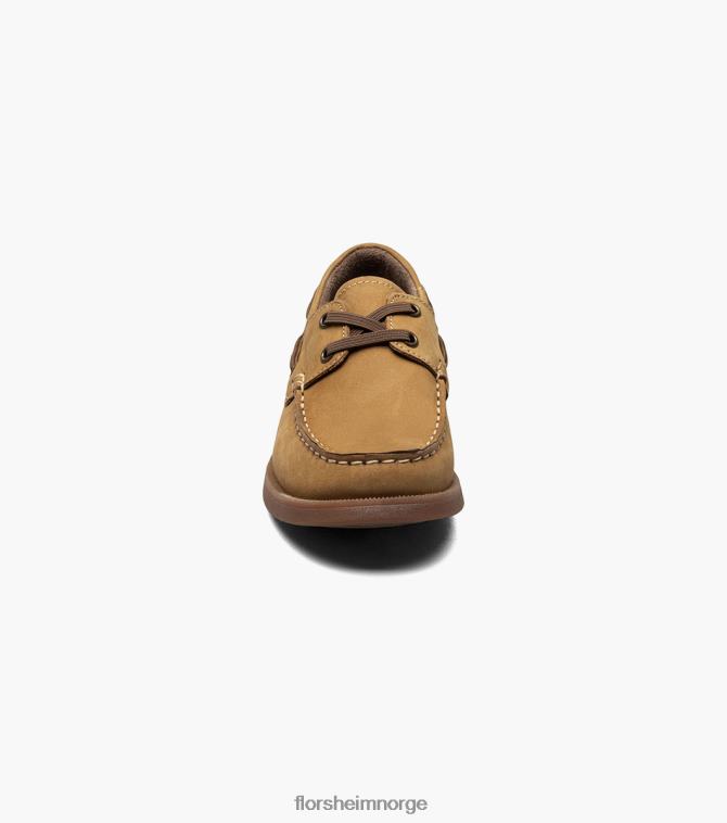 nei Florsheim barn fottøy krokket jr. moc toe båtsko tan 08PX62424