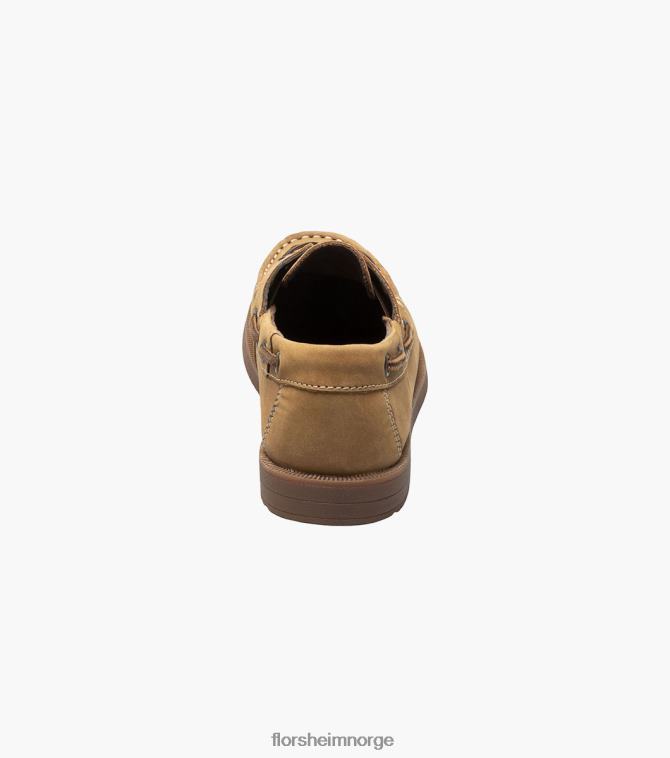 nei Florsheim barn fottøy krokket jr. moc toe båtsko tan 08PX62424