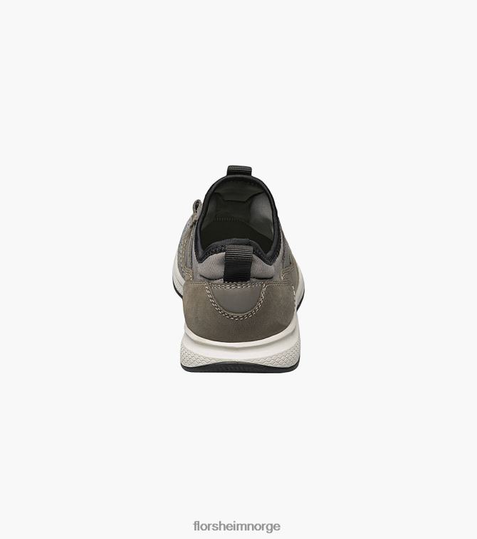 nei Florsheim barn fottøy store innsjøer jr. strikket sneaker med vanlig tå grå 08PX62441