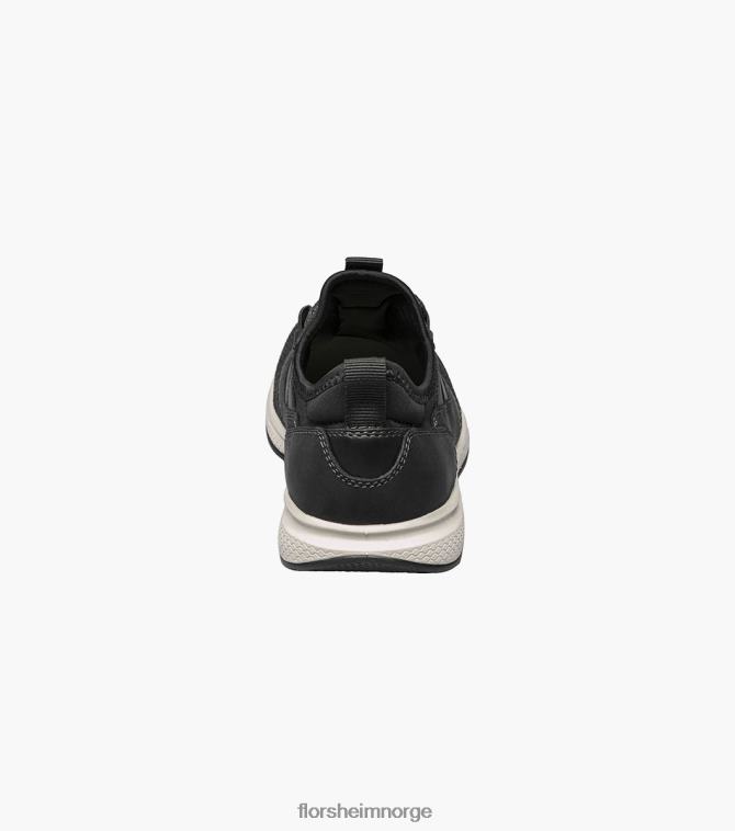 nei Florsheim barn fottøy store innsjøer jr. strikket sneaker med vanlig tå svart 08PX62439