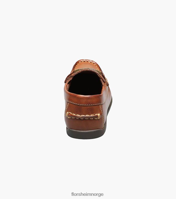 nei Florsheim barn fottøy jasper jr. moc toe bit loafer salbrun 08PX62500