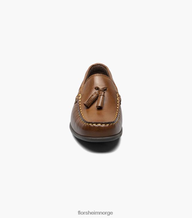 nei Florsheim barn fottøy jasper jr. moc toe drop dusk loafer salbrun 08PX62477