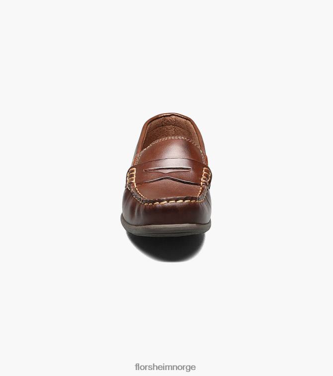 nei Florsheim barn fottøy jasper jr. moc toe penny driver brun 08PX62437