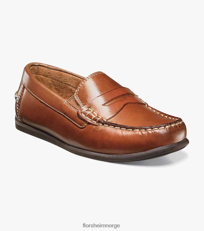 nei Florsheim barn fottøy jasper jr. moc toe penny driver salbrun 08PX62435