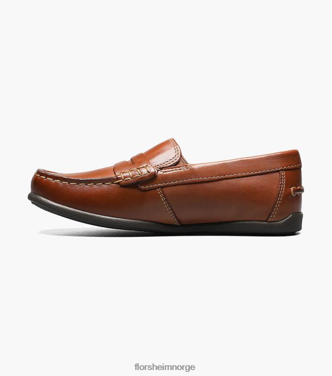 nei Florsheim barn fottøy jasper jr. moc toe penny driver salbrun 08PX62435
