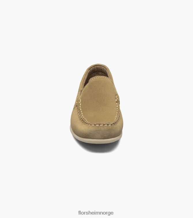 nei Florsheim barn fottøy jasper jr. moc toe venetiansk loafer kaki 08PX62433