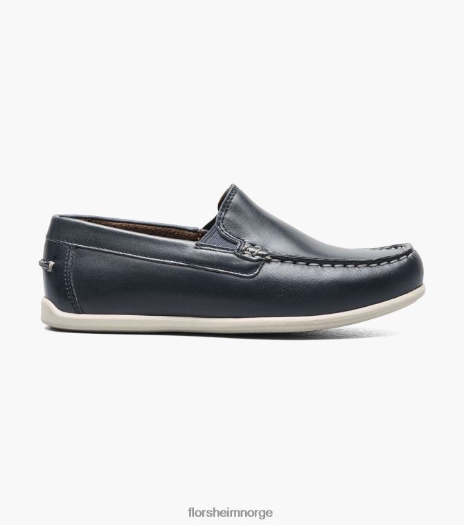 nei Florsheim barn fottøy jasper jr. moc toe venetiansk loafer marinen 08PX62434