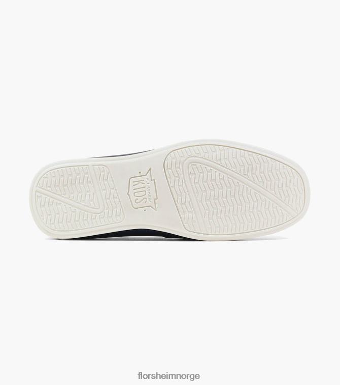 nei Florsheim barn fottøy jasper perf jr. moc toe venetiansk loafer marinen 08PX62468