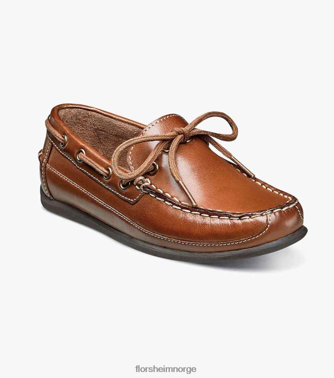 nei Florsheim barn fottøy jaspis slips jr. moc toe slip on loafer salbrun 08PX62466