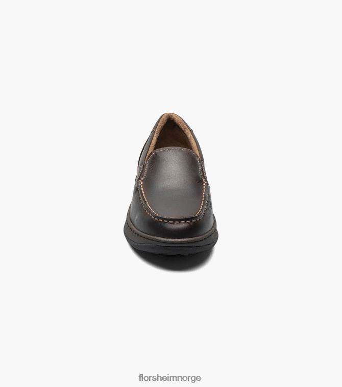 nei Florsheim barn fottøy sentral jr. moc toe venetiansk loafer brun lm 08PX62479