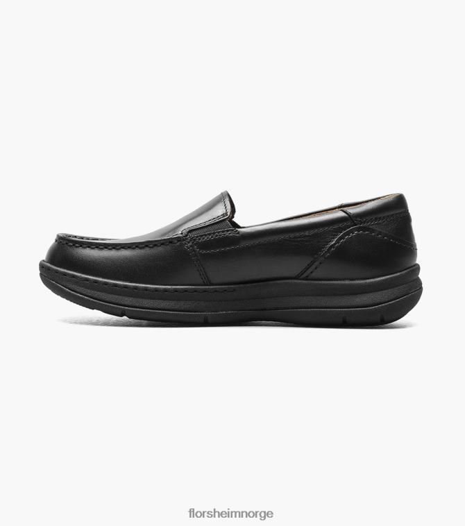 nei Florsheim barn fottøy sentral jr. moc toe venetiansk loafer svart 08PX62480
