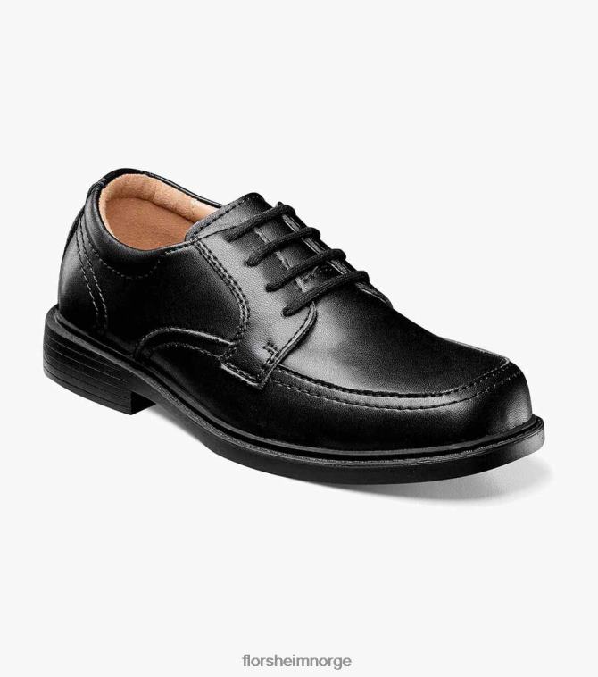 nei Florsheim barn fottøy fakturering jr. ii moc toe oxford svart 08PX62493
