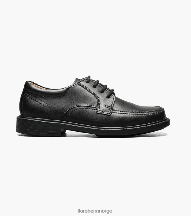 nei Florsheim barn fottøy fakturering jr. ii moc toe oxford svart 08PX62493