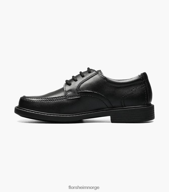 nei Florsheim barn fottøy fakturering jr. ii moc toe oxford svart 08PX62493
