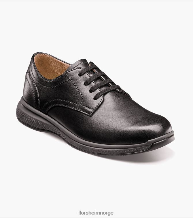 nei Florsheim barn fottøy store innsjøer jr. vanlig tå oxford svart 08PX62503