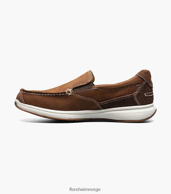 nei Florsheim barn fottøy store innsjøer jr. moc toe slip på stein 08PX62465