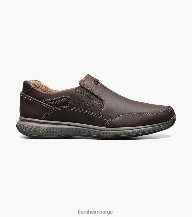 nei Florsheim barn fottøy store innsjøer jr. sports slip på brun lm 08PX62448