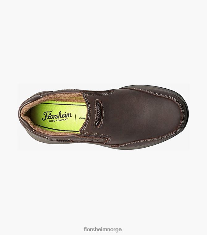 nei Florsheim barn fottøy store innsjøer jr. sports slip på brun lm 08PX62448