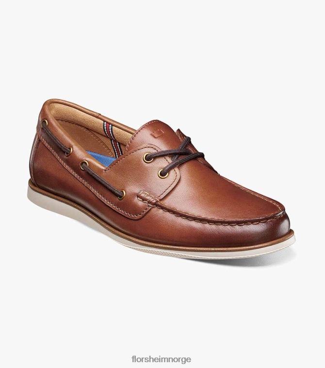 nei Florsheim menn fottøy atlantic moc toe båtsko konjakk 08PX62326