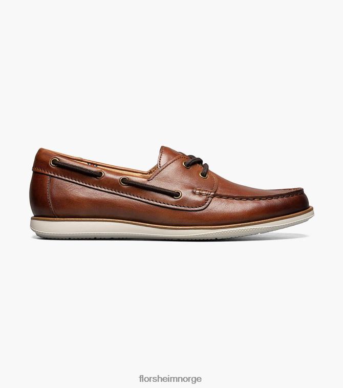 nei Florsheim menn fottøy atlantic moc toe båtsko konjakk 08PX62326