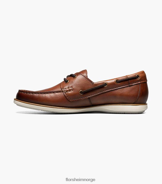 nei Florsheim menn fottøy atlantic moc toe båtsko konjakk 08PX62326