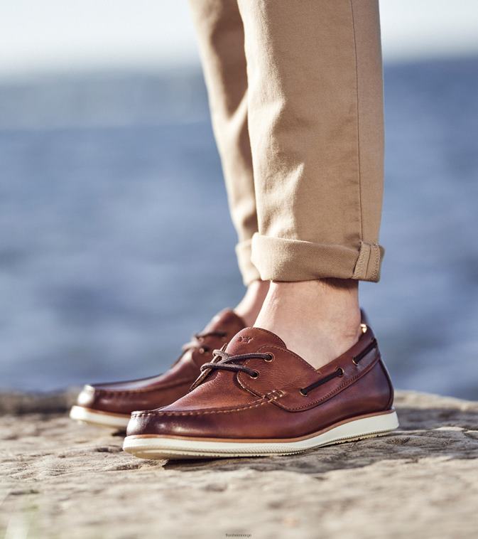 nei Florsheim menn fottøy atlantic moc toe båtsko konjakk 08PX62326