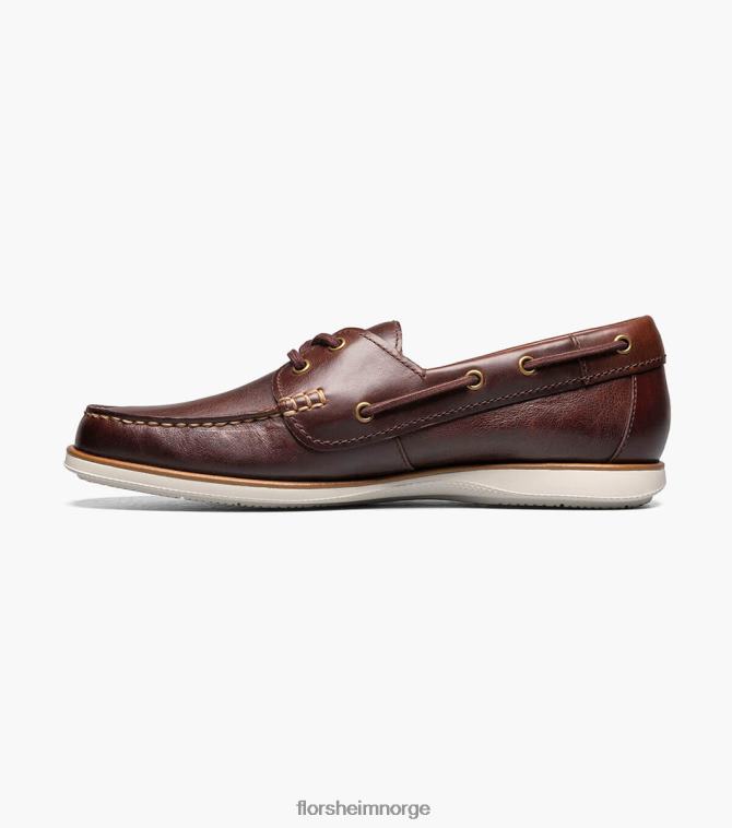 nei Florsheim menn fottøy atlantic moc toe båtsko sjokolade 08PX62325