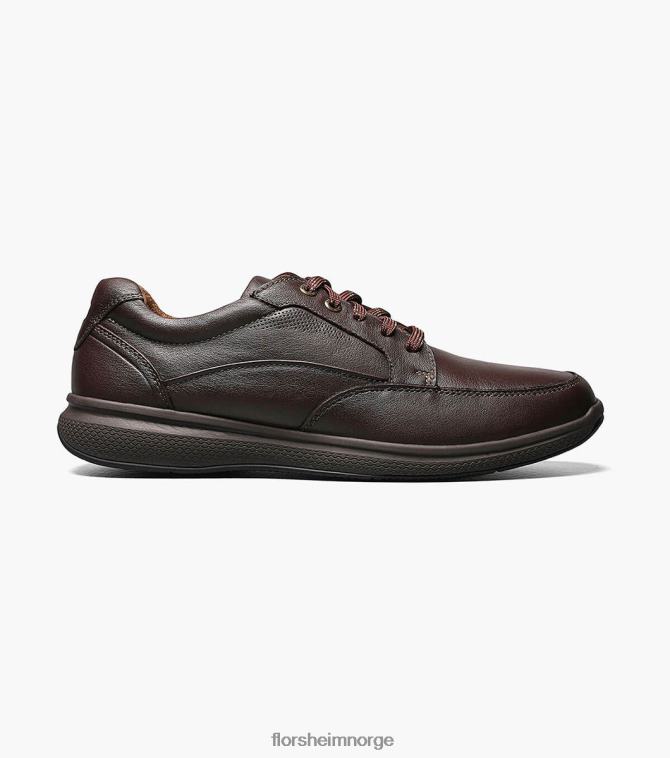 nei Florsheim menn fottøy store innsjøer moc toe walk brunt tumlet 08PX62381