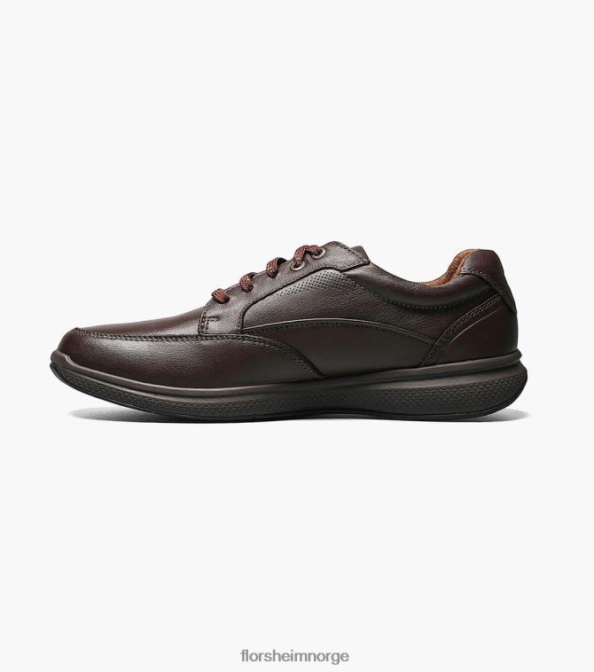 nei Florsheim menn fottøy store innsjøer moc toe walk brunt tumlet 08PX62381