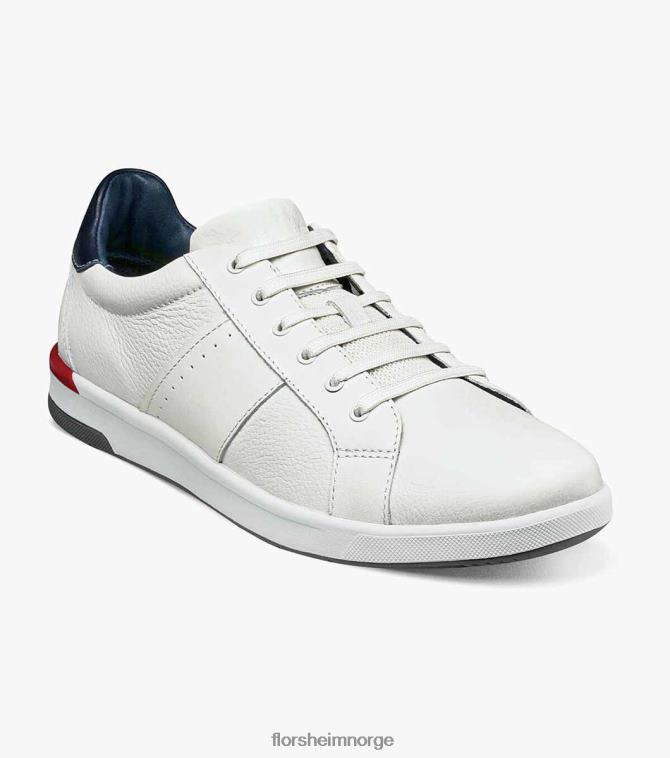 nei Florsheim menn fottøy crossover sneaker med blonder til tå hvit 08PX62333