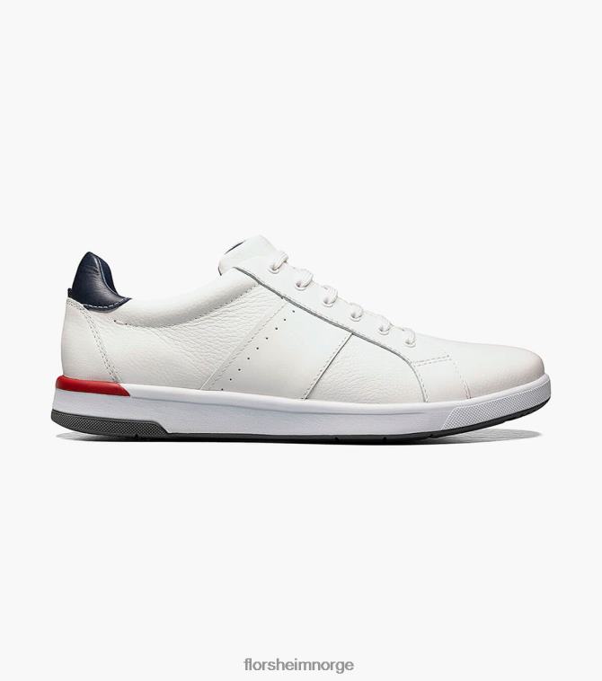 nei Florsheim menn fottøy crossover sneaker med blonder til tå hvit 08PX62333