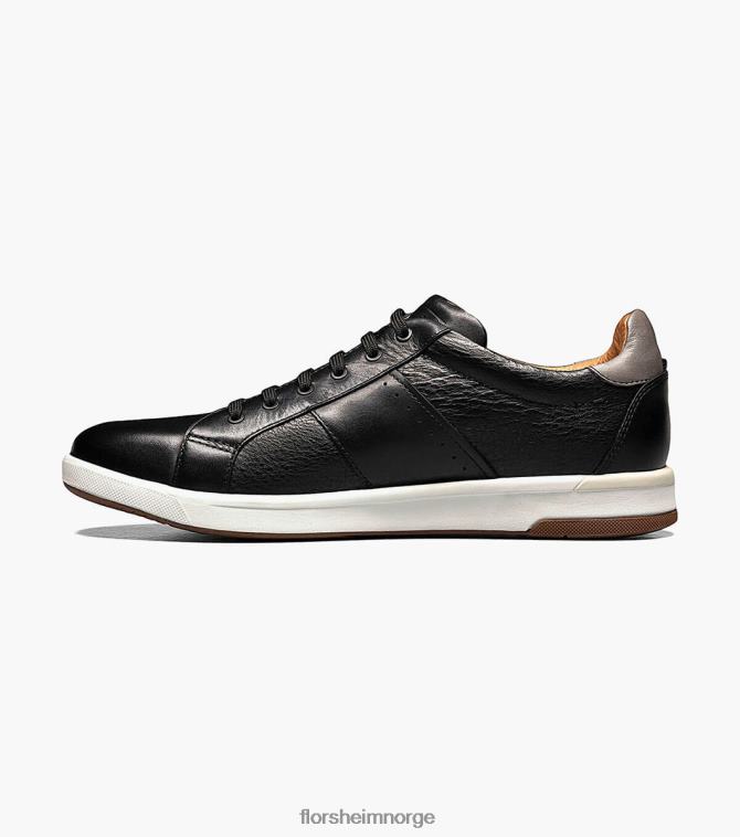 nei Florsheim menn fottøy crossover sneaker med blonder til tå svart 08PX62334