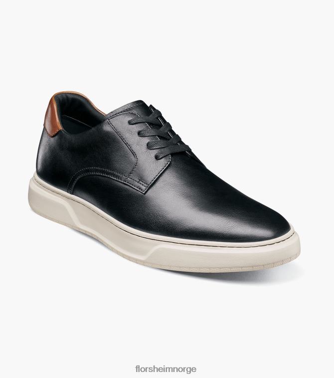 nei Florsheim menn fottøy førsteklasses ren sneaker med snøre svart 08PX62232