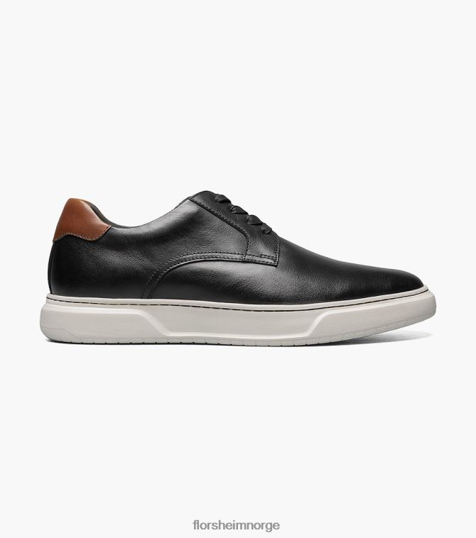 nei Florsheim menn fottøy førsteklasses ren sneaker med snøre svart 08PX62232