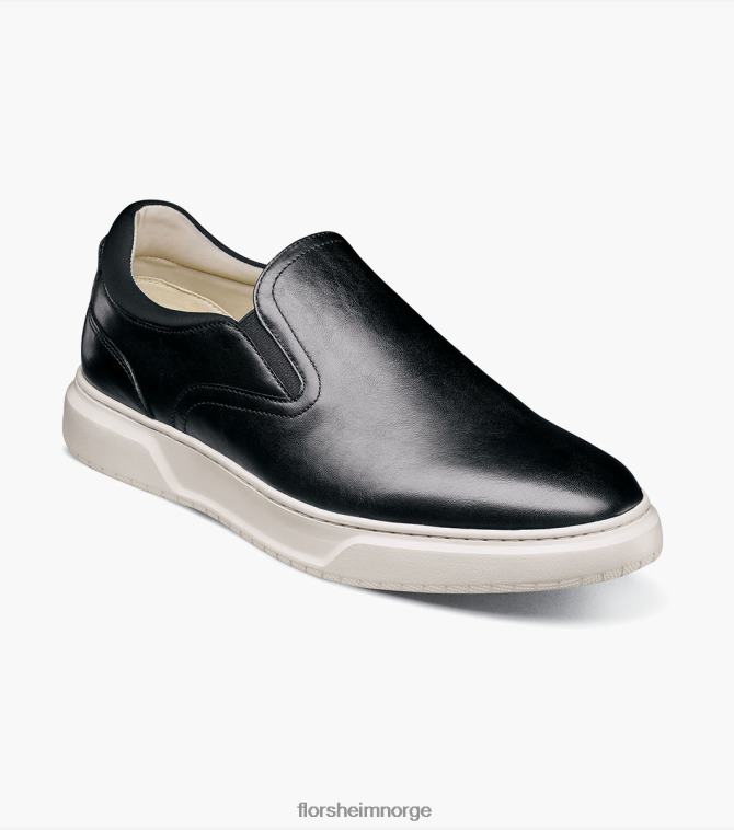 nei Florsheim menn fottøy førsteklasses ren sneaker med tå svart 08PX62301