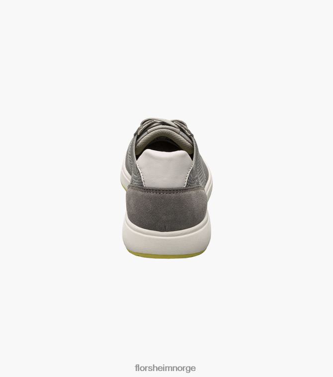 nei Florsheim menn fottøy heist 1 strikket 6-øye sneaker med blonder til tå grå 08PX6218