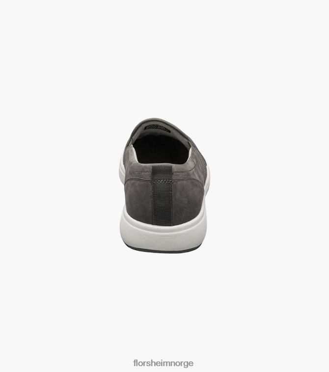 nei Florsheim menn fottøy heist 2 moc toe slip on joggesko grå 08PX62297
