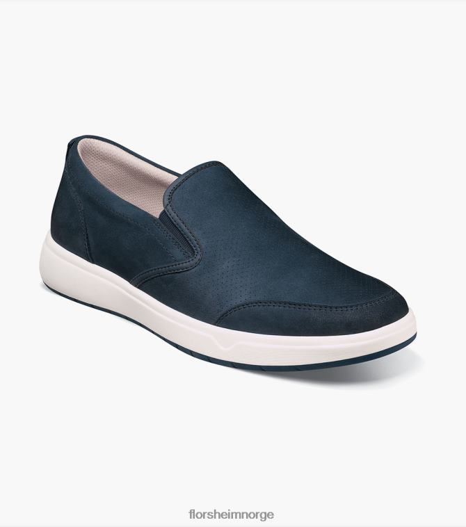 nei Florsheim menn fottøy heist 2 moc toe slip on joggesko marinen 08PX62298