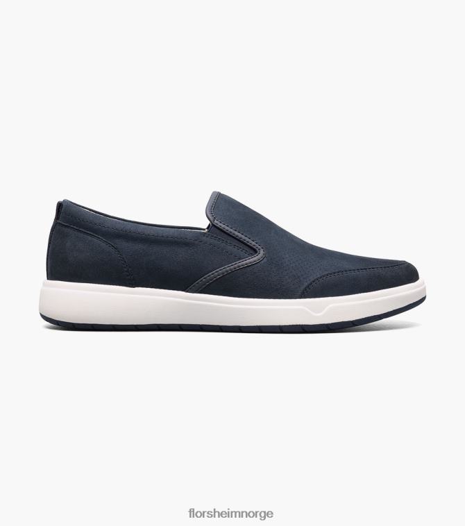 nei Florsheim menn fottøy heist 2 moc toe slip on joggesko marinen 08PX62298