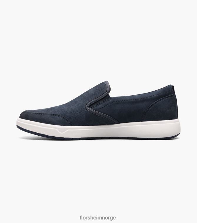 nei Florsheim menn fottøy heist 2 moc toe slip on joggesko marinen 08PX62298