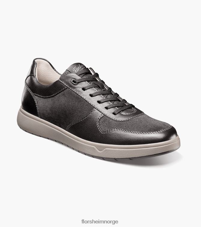 nei Florsheim menn fottøy heist 2 moc toe snøresko svart multi 08PX6229