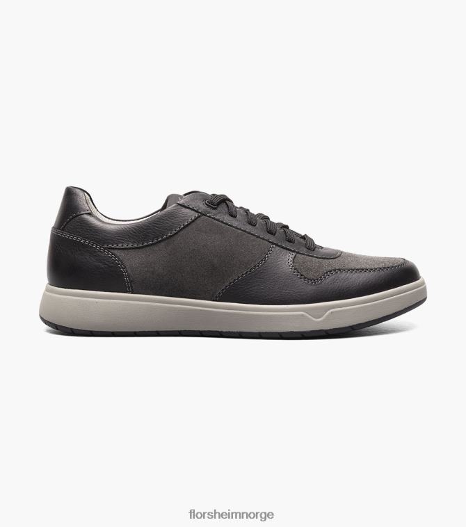 nei Florsheim menn fottøy heist 2 moc toe snøresko svart multi 08PX6229