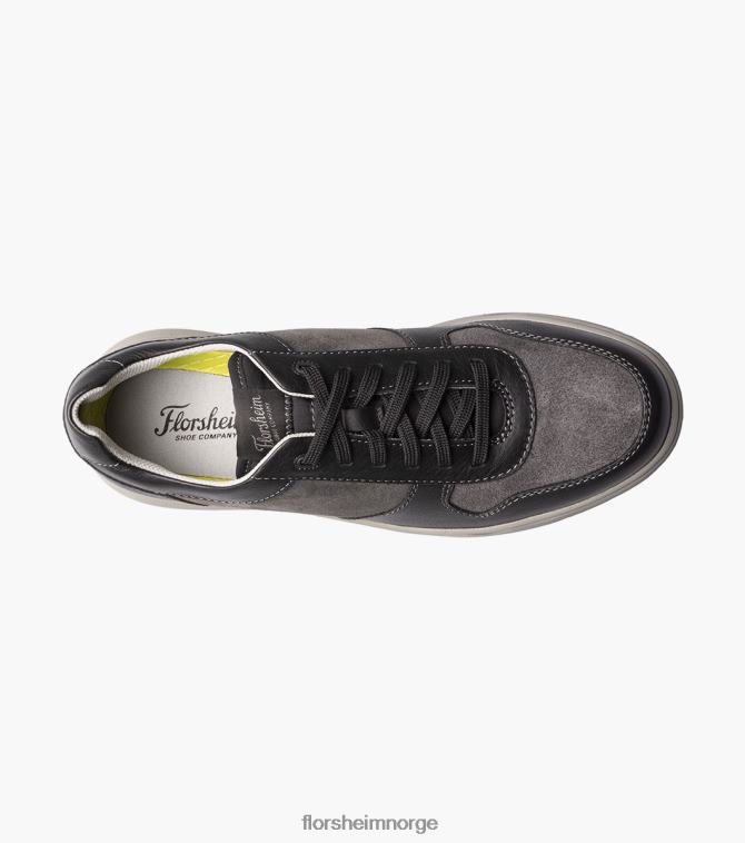 nei Florsheim menn fottøy heist 2 moc toe snøresko svart multi 08PX6229