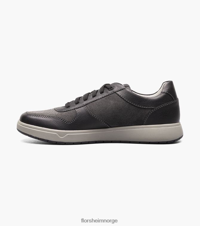 nei Florsheim menn fottøy heist 2 moc toe snøresko svart multi 08PX6229