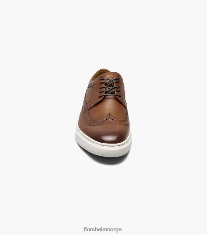 nei Florsheim menn fottøy premier sneaker med vingetip konjakk 08PX62107