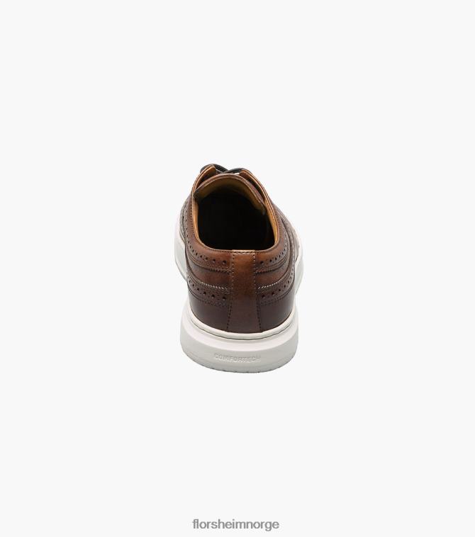 nei Florsheim menn fottøy premier sneaker med vingetip konjakk 08PX62107