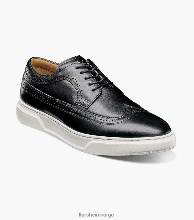 nei Florsheim menn fottøy premier sneaker med vingetip svart 08PX62109