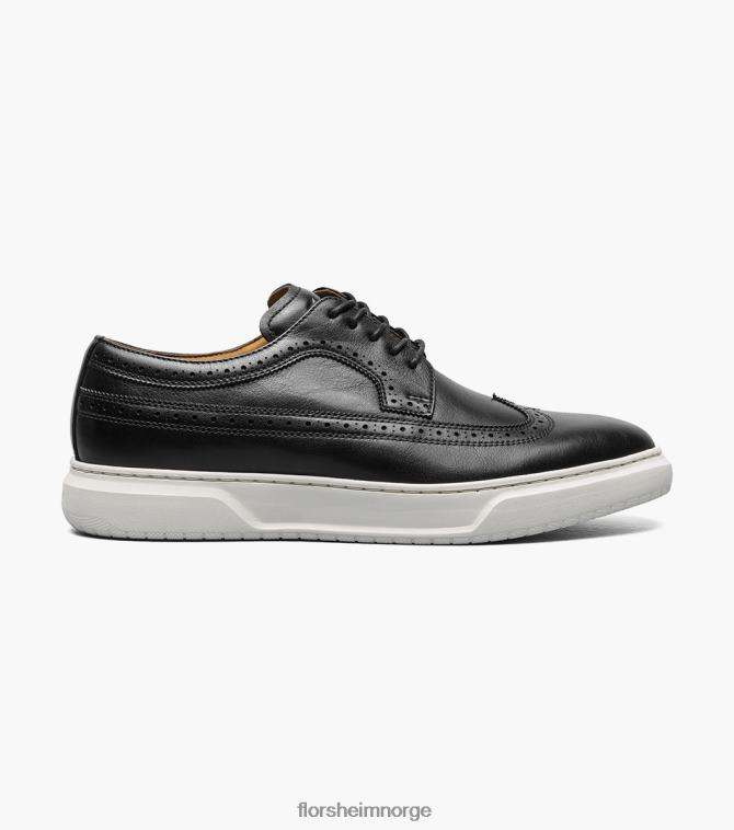 nei Florsheim menn fottøy premier sneaker med vingetip svart 08PX62109